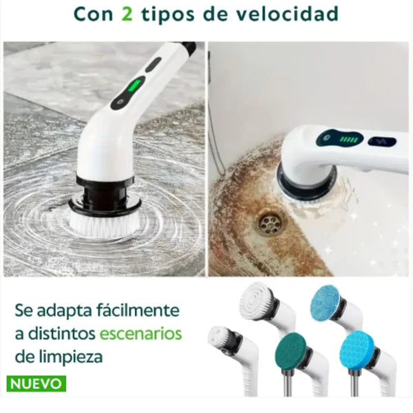 LimpiaMax 360 – Cepillo Multifuncional 9 en 1