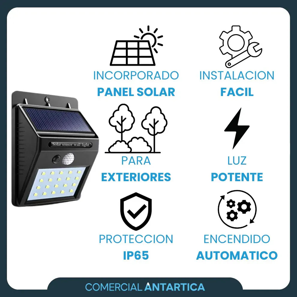 NOVALED - Reflector Solar Recargable Exterior