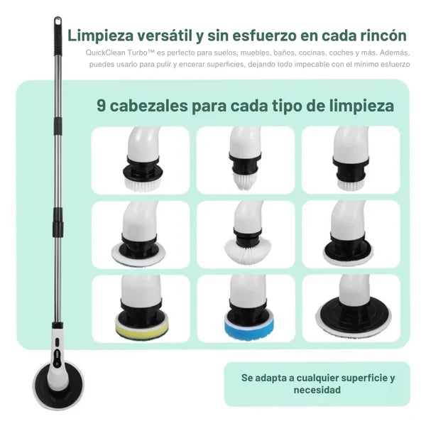 LimpiaMax 360 – Cepillo Multifuncional 9 en 1
