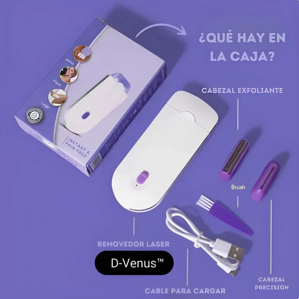 Depiladora Láser Venus- Quita el vello de raiz y cuida tu piel