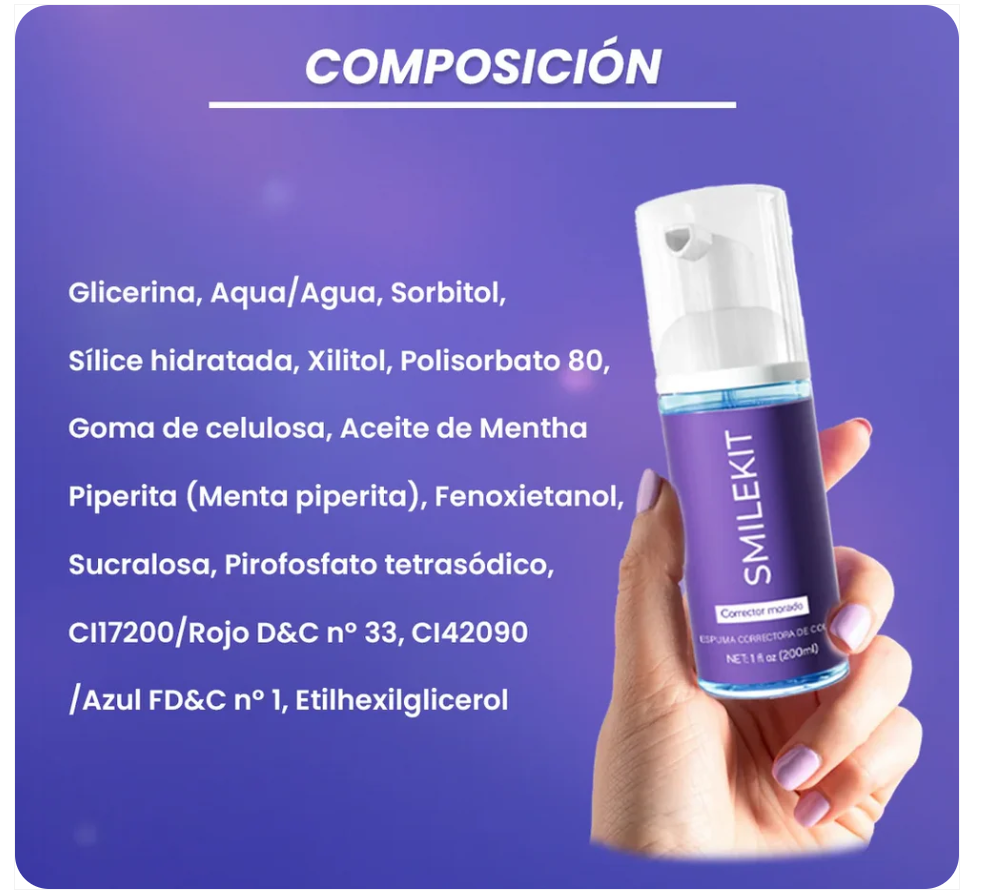 CleanMax -Crema Purpura Blanqueadora de Dientes | Compra 1 LLEVA 2