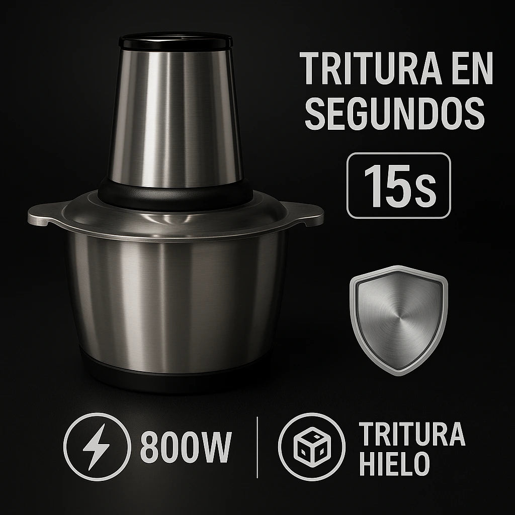 PicaFlash™ 8000 - Pica 1 kg de carne en 8s + Libro con recetas GRATIS