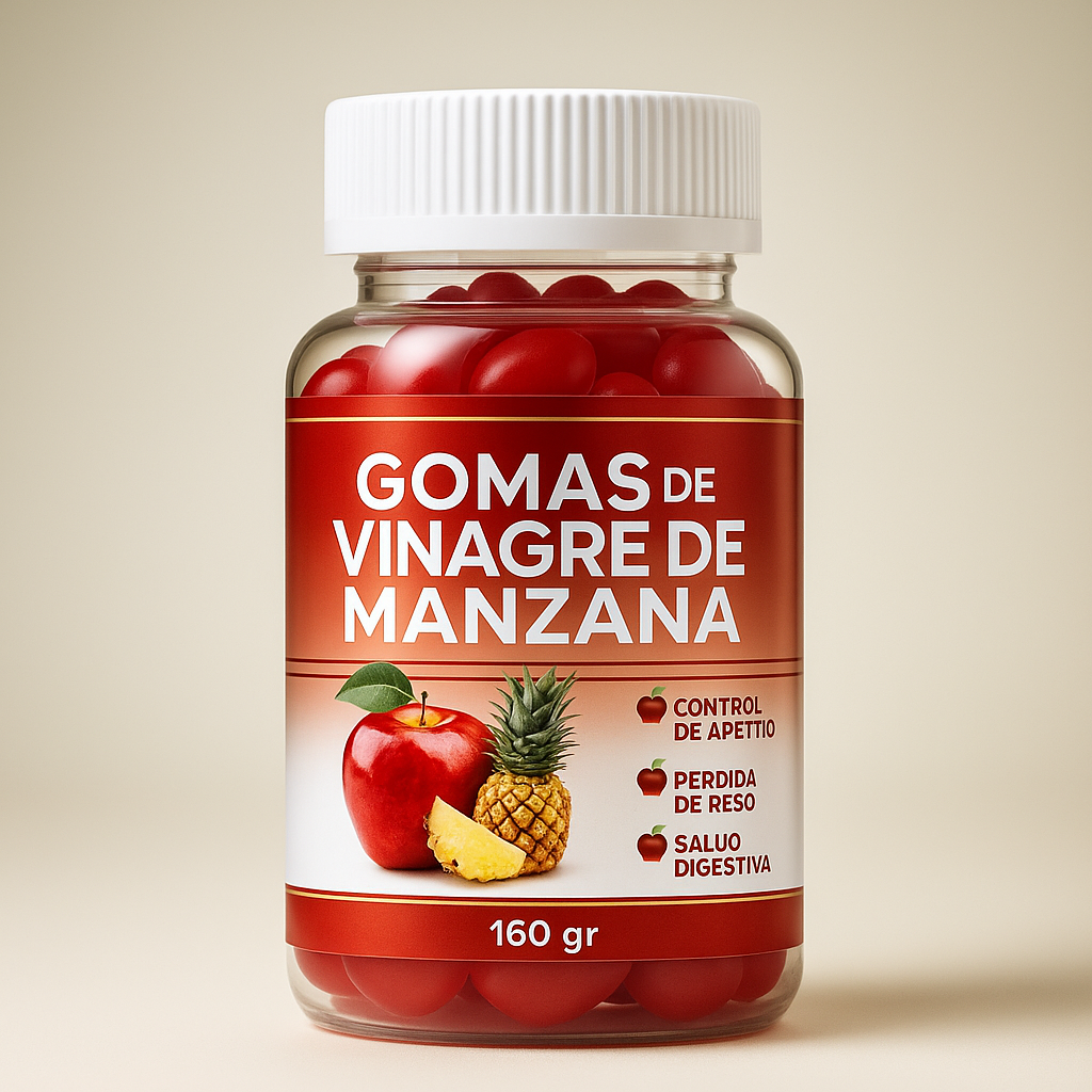 Gomas de vinagre de manzana - Compre 1 LLEVE 2 + REGALO