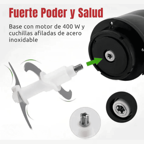 PicaFlash™ 8000 - Pica 1 kg de carne en 8s + Libro con recetas GRATIS