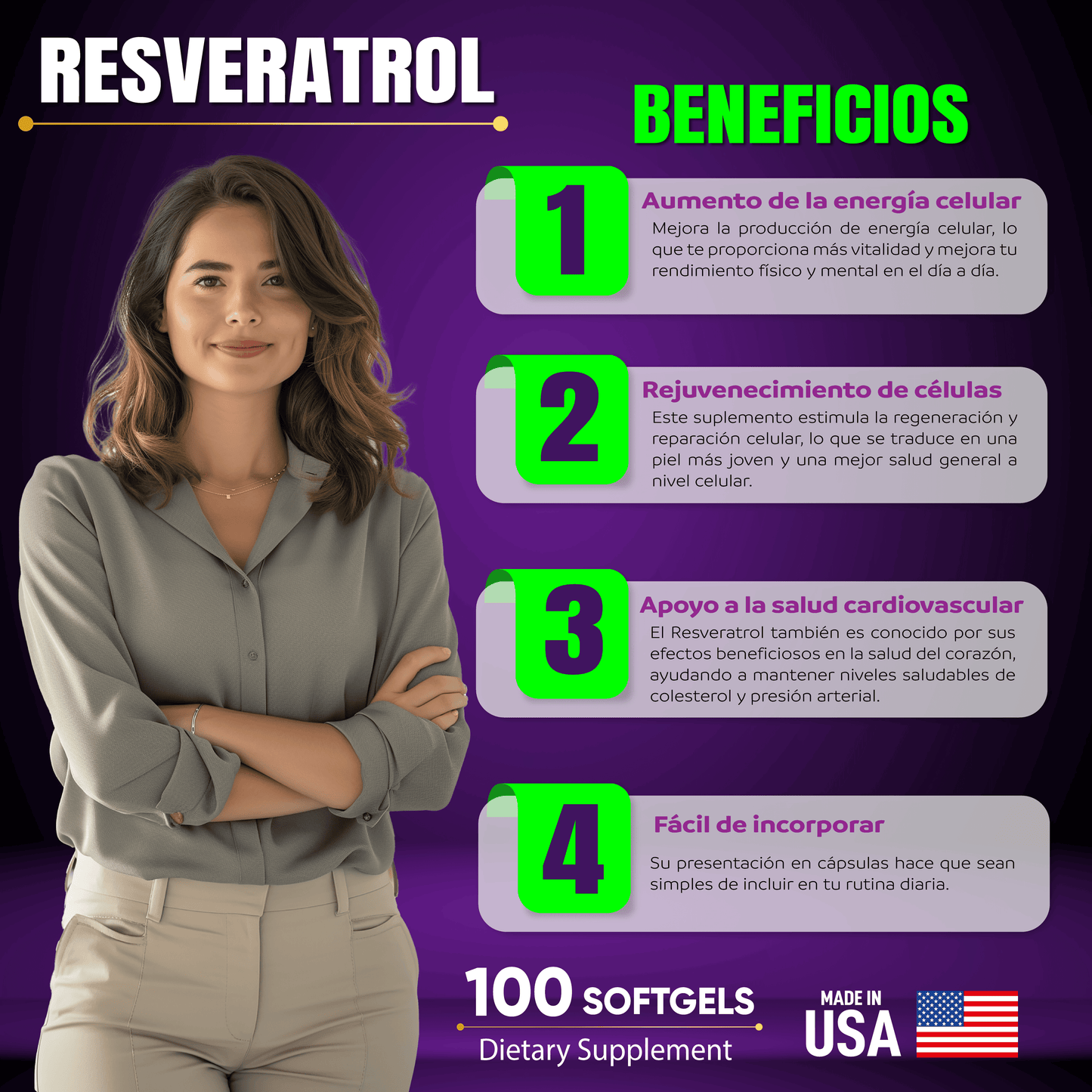 Resveratrol - Energia garantizada