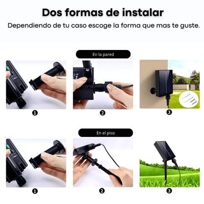 NaviSolar - Luces con Panel Solar