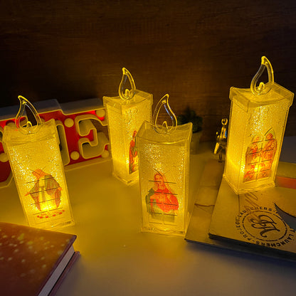 Luz de Fe – Pack de 4 Velas LED Religiosas