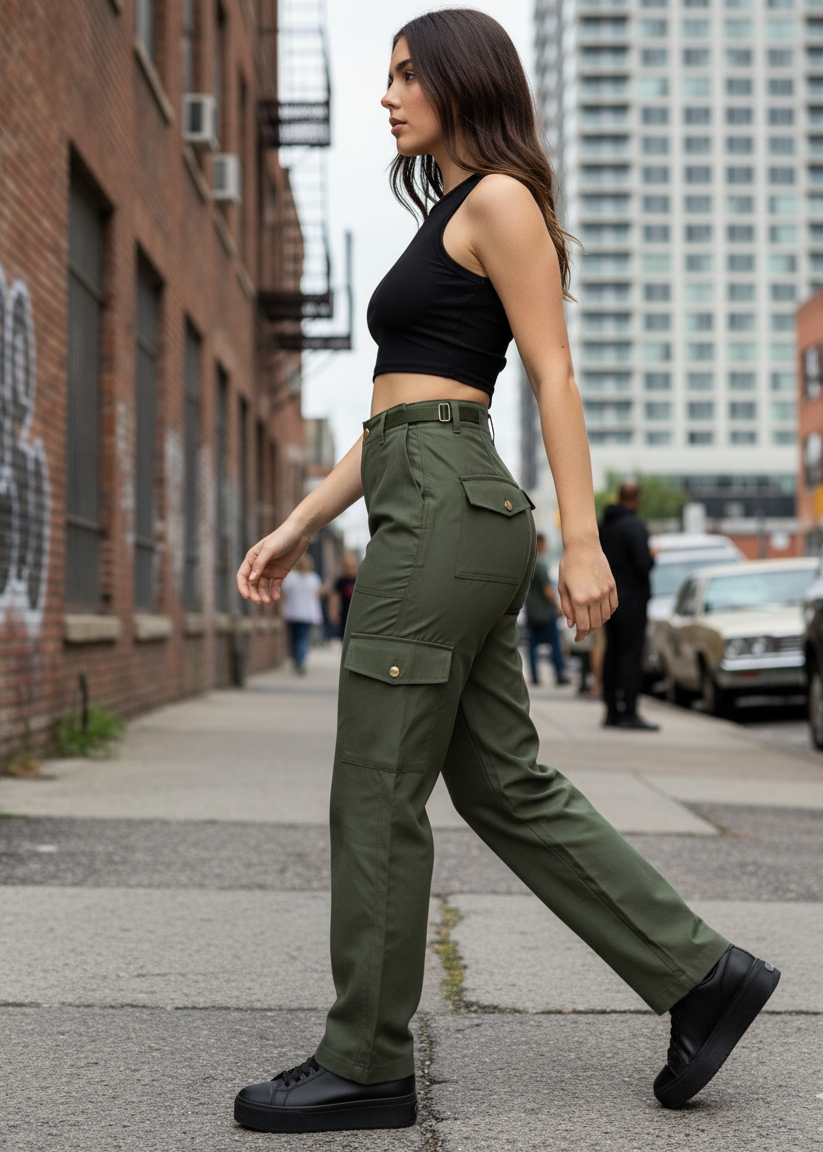 UrbanFlex Cargo - Pantalón Cargo Ajustable