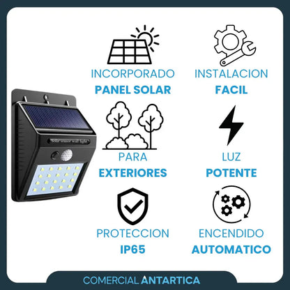 NOVALED - Reflector Solar Recargable Exterior