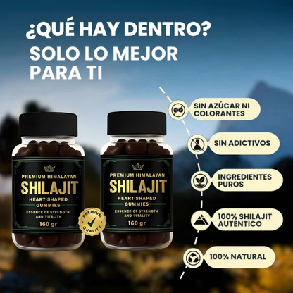 Shilajit Vital Gummies - Energía Ancestral en cada bocado