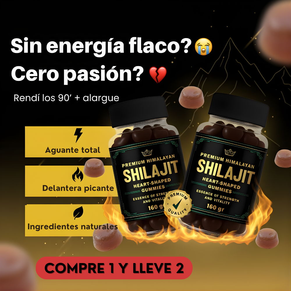 Shilajit Vital Gummies - Energía Ancestral en cada bocado