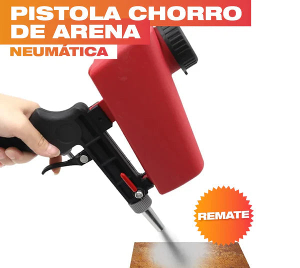 AERODROP - PISTOLA CHORRO DE ARENA NEUMÁTICA