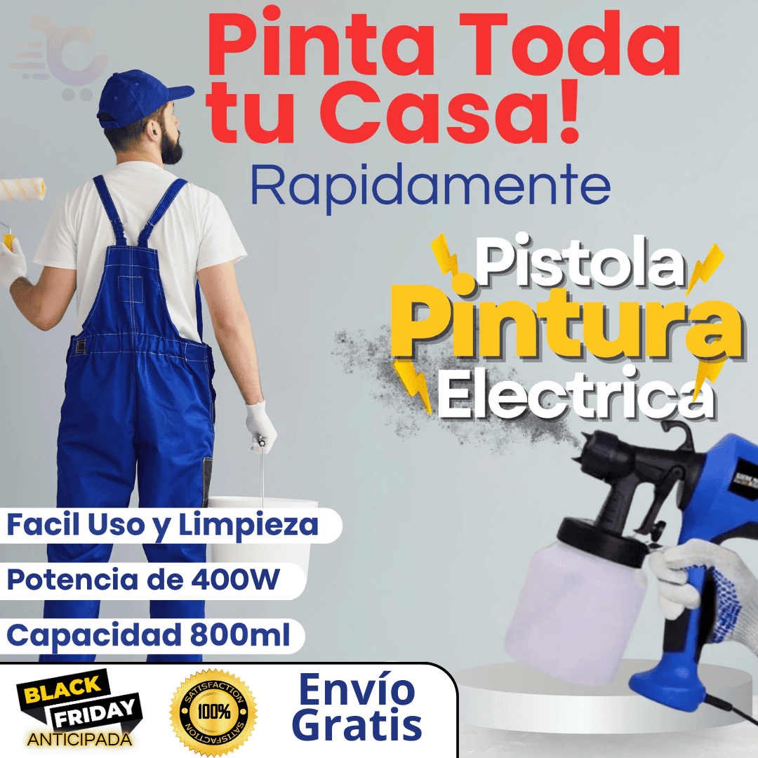 PulverizePro - Pistola Eléctrica para Pintura