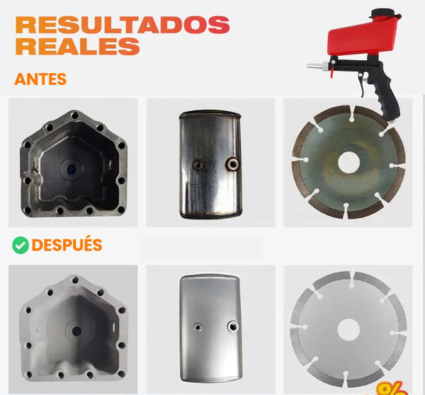 AERODROP - PISTOLA CHORRO DE ARENA NEUMÁTICA