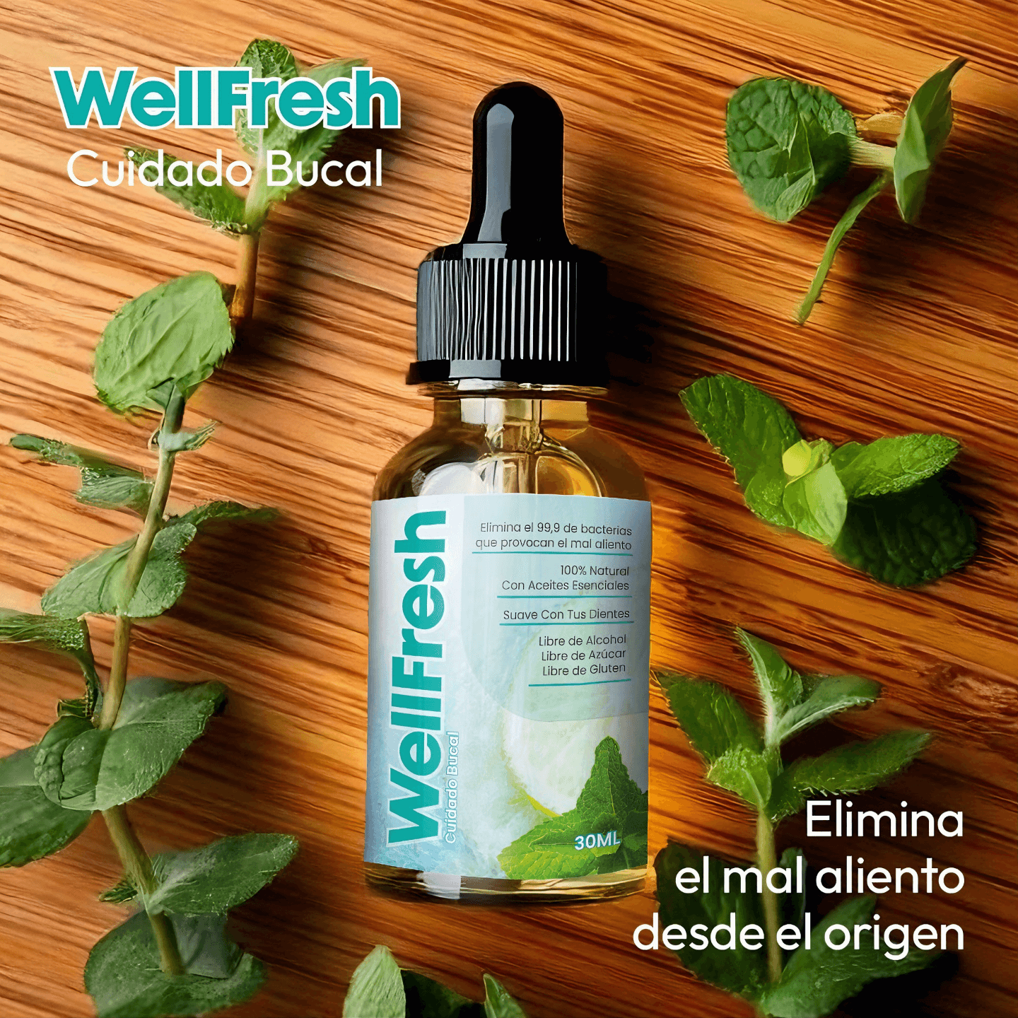 PAGUE 1 Y LLEVE 2 | Well Fresh - Gotas para el  Mal Aliento - NUEVA PRESENTACIÓN