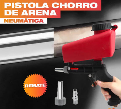 AERODROP - PISTOLA CHORRO DE ARENA NEUMÁTICA