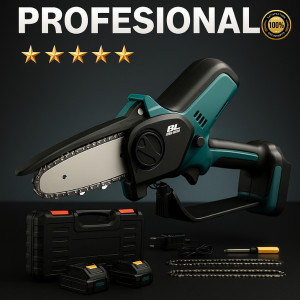 PowerCut Pro - Motosierra Eléctrica Portátil Profesional