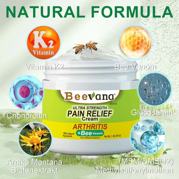 Beevana™ Crema de veneno de abeja Multifuncional - COMPRE 1 LLEVE 2