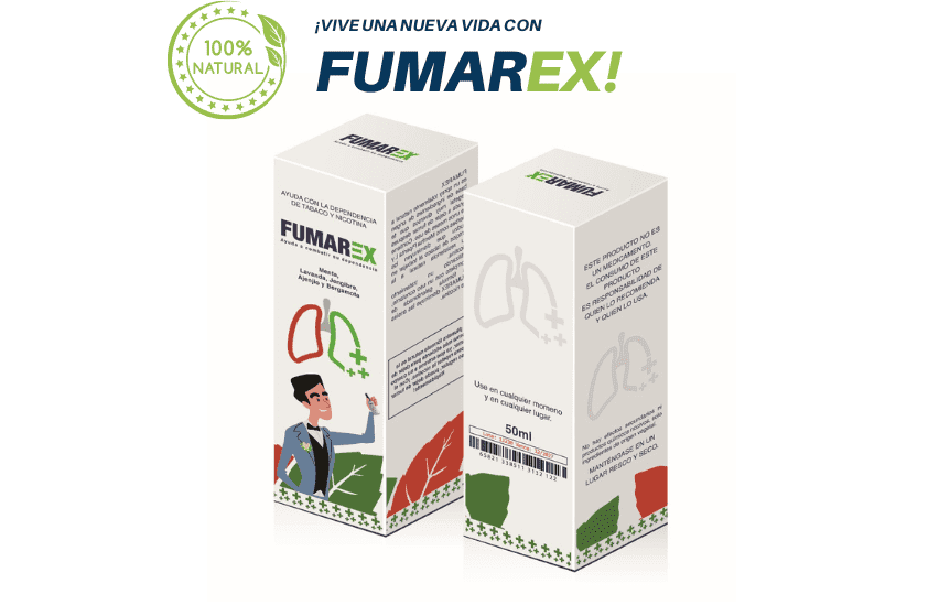 FUMAREX - Spray NATURAL para dejar de fumar - COMPRE 1 LLEVE 2