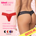 Compre 3  Lleve 6 - Tanga Franja  sin costura