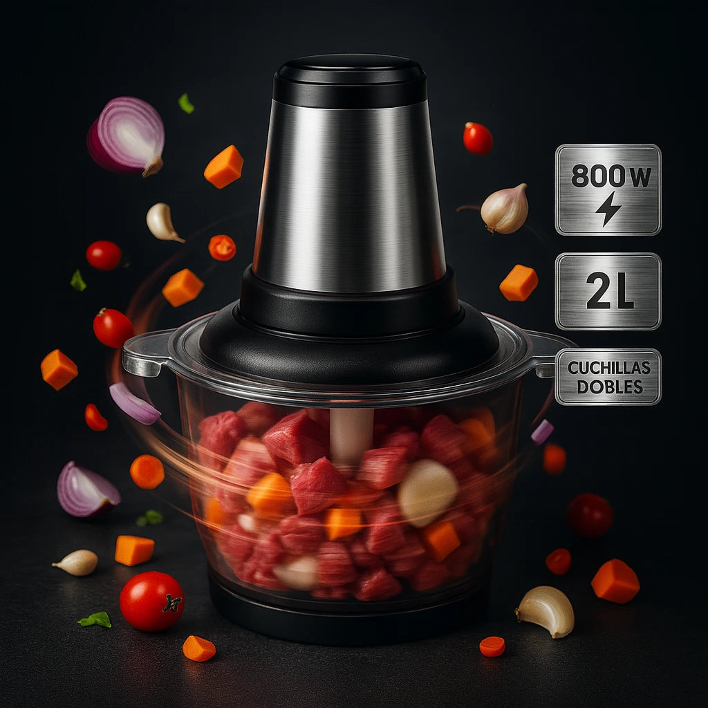 PicaFlash™ 8000 -  Pica 1 kg de carne en 8s + Libro con recetas GRATIS