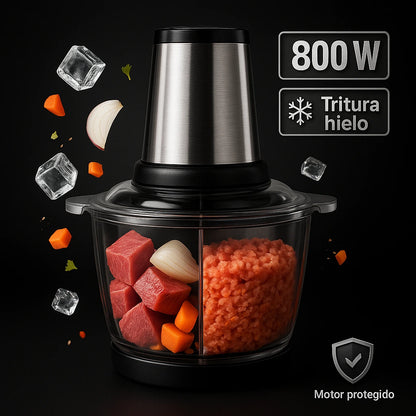 PicaFlash™ 8000 - Pica 1 kg de carne en 8 segundos  + Libro con recetas GRATIS