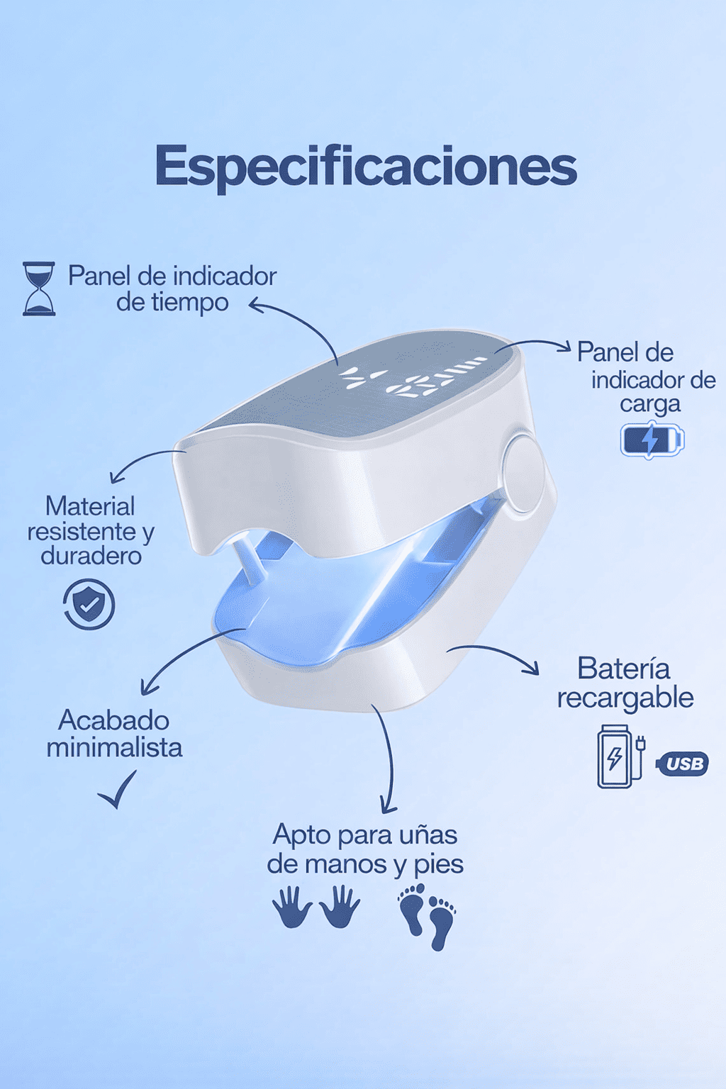 UñaSana – Tratamiento Láser Portátil