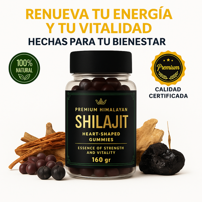 Shilajit Vital Gummies - Energía Ancestral en cada bocado