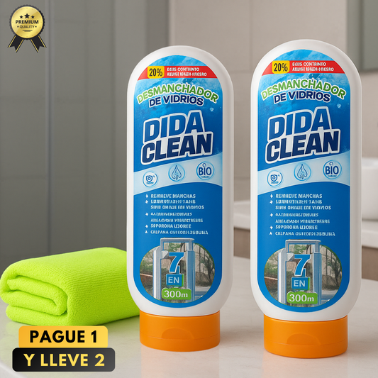 Dida Clean LuxGlass - Desmanchador 7 en 1