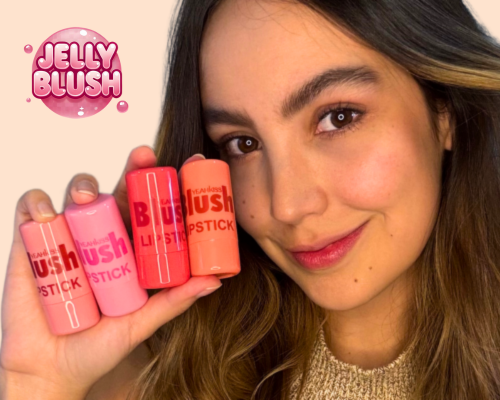 JELLY BLUSH  3 EN 1 - RUBOR, SOMBRAS Y LABIAL