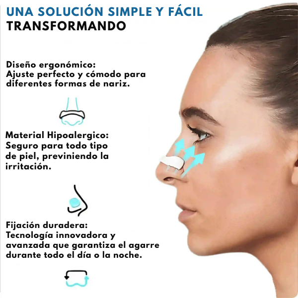 VivaAr - Dilatador Nasal Magnético - Compre 1 LLEVA 2