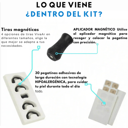 VivaAr - Dilatador Nasal Magnético - Compre 1 LLEVA 2