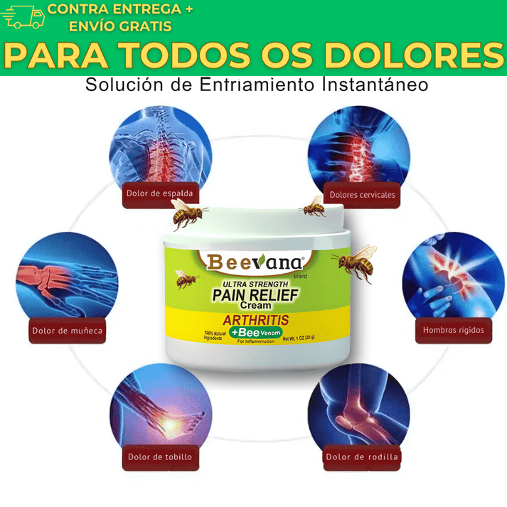 Beevana™ Crema de veneno de abeja Multifuncional - COMPRE 1 LLEVE 2