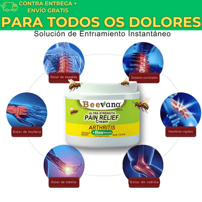 Beevana™ Crema de veneno de abeja Multifuncional - COMPRE 1 LLEVE 2