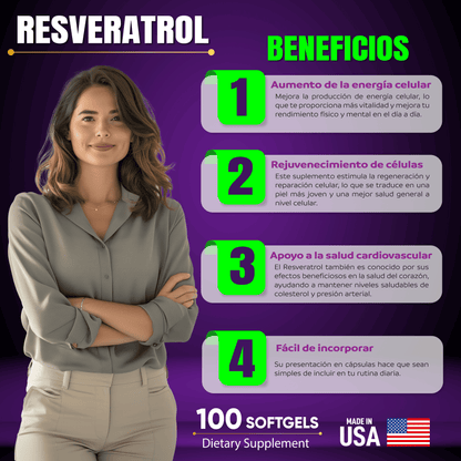Resveratrol - Energia garantizada