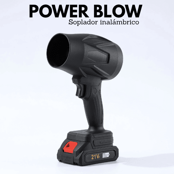 PowerBlow - Limpia sin cables ni complicaciones