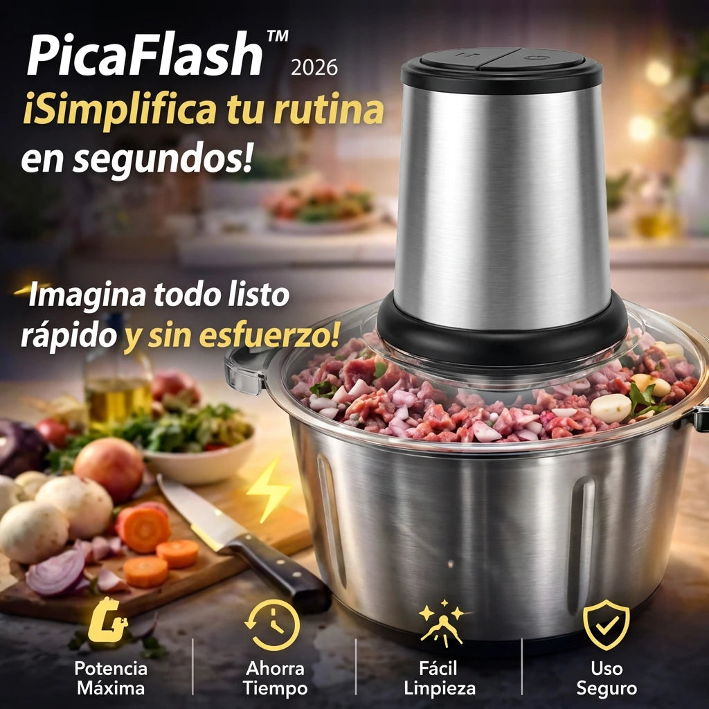 PicaFlash™ - Picadora Electrica 2026