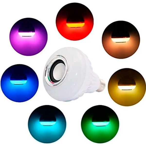 LumiSound - Bombillo Parlante LED Bluetooth ' Compre 1 LLEVE 2