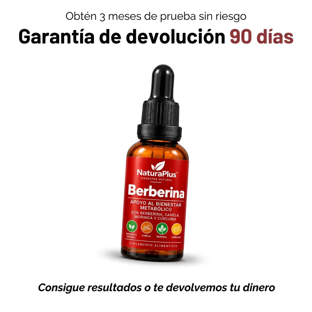 NaturaPlus Berberina —  El regulador de azúcar en sangre más potente de la naturaleza