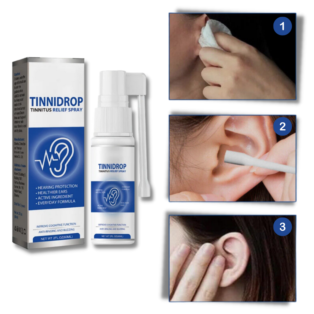 Tinnidrop - Spray Limpiador de oídos