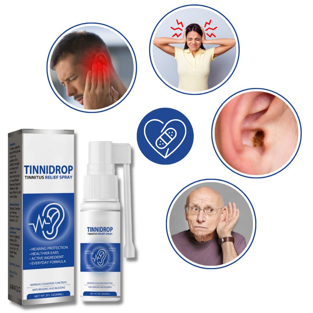 Tinnidrop - Spray Limpiador de oídos