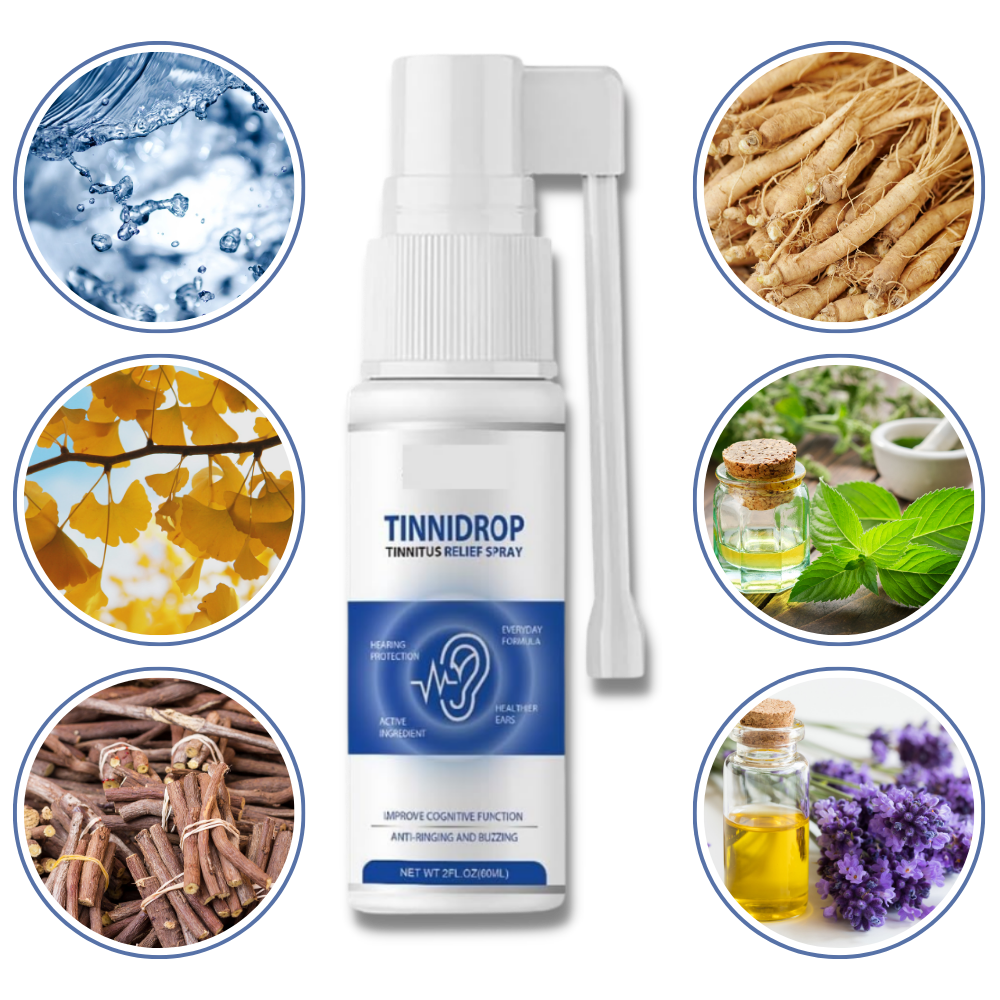 Tinnidrop - Spray Limpiador de oídos