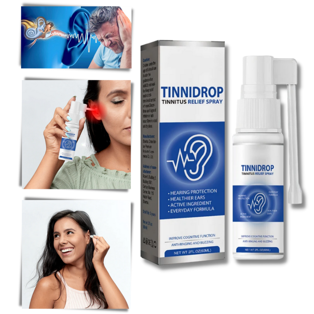 Tinnidrop - Spray Limpiador de oídos