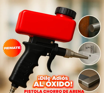 AERODROP - PISTOLA CHORRO DE ARENA NEUMÁTICA