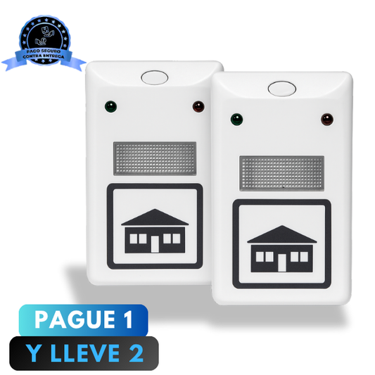 Repelente Ultrasónico Ridex 2.0 - COMPRA 1 LLEVA 2